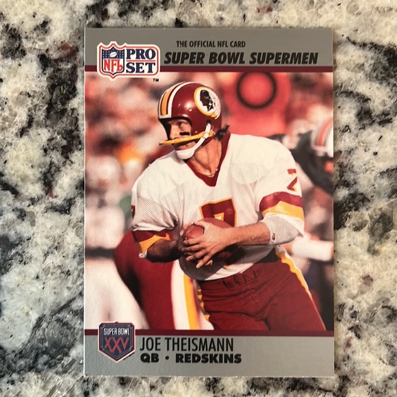 1990 Rare NFL Pro Set Super Bowl Supermen football cards in good condition. - Picture 5 of 10